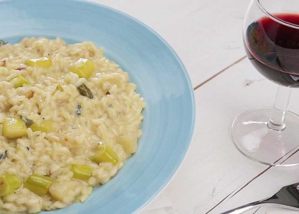 Risotto Aux Asperges Et Aux Poires Saint Agur